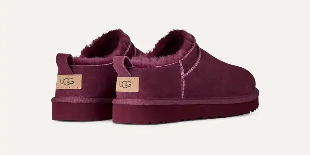 UGG Угги Classic Micro Botas, пурпурный