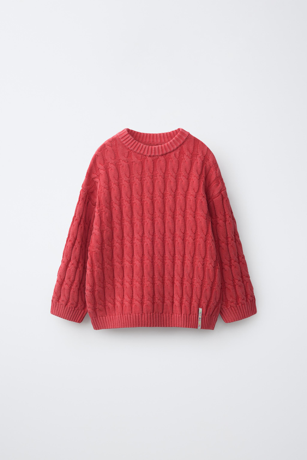 ZARA - FRUIT OF THE LOOM™ СВИТЕР, КРАСНЫЙ