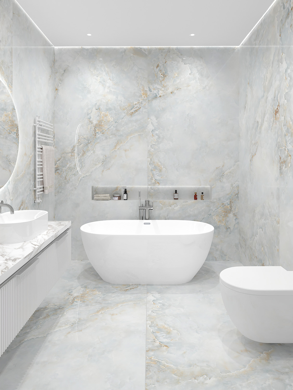 StaroSlabs Solano Blue Home Elegance Polished 120x280