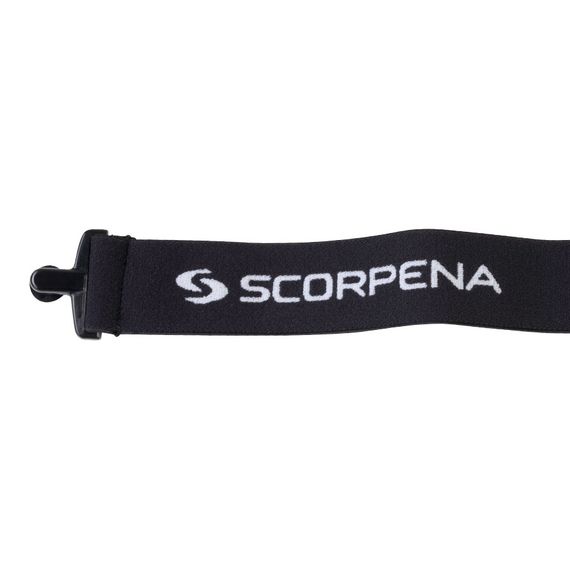 Маска Scorpena N3 с эластичным ремешком черная