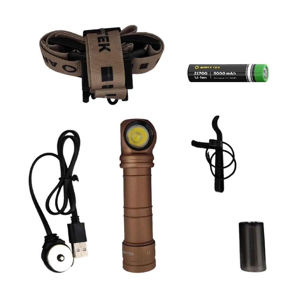 Мультифонарь налобный Armytek Wizard C2 Pro Max Magnet USB