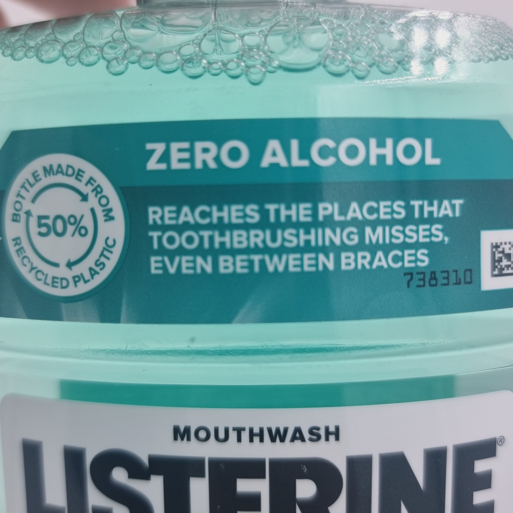 Ополаскиватель для рта Listerine Clean&Fresh с ортодонтическими брекетами 500 мл (Из Эстонии)
