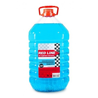 Омыватель стекол ICE DRIVE / Red Line (синяя .крышка) до -30 градусов (драйв комфорт) (5л.)