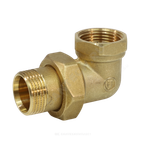 Соединитель латунь американка Ду 50 (2") угловой ВР/НР R19 Giacomini R19Y018