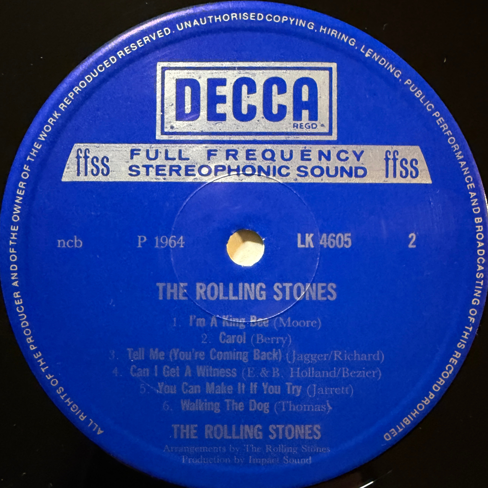 The Rolling Stones ‎– The Rolling Stones (Скандинавия 1981г.)
