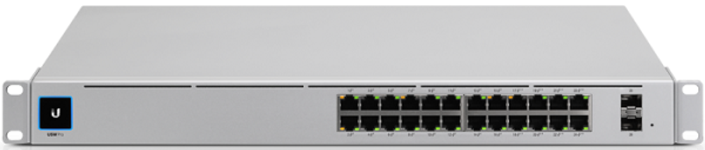 Коммутатор управляемый Ubiquiti USW-PRO-24-POE