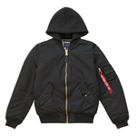 Бомбер Alpha Industries MA-1 Natus W Black (Черный)