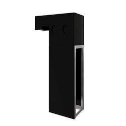 Снегогенератор для бани и сауны Sangens Snow 10 Steel Black (Сангенс Снег 10 Сталь черная)