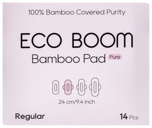 Бамбуковые гигиенические прокладки 240 мм 14шт/уп (ECO BOOM)