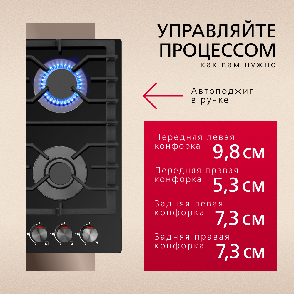 Газовая панель Hansa BHKS610301