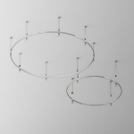 Трек накладной Maytoni Flarity TRX154-2SR-D1800-PT