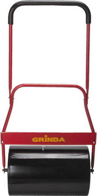 GRINDA 40 л, размеры 320 х 580 мм, стальной барабан, нескользящая рукоятка, каток для газона (422117)