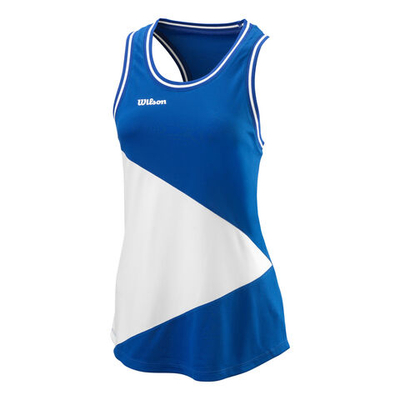 Женская теннисная майка Wilson Team II Tank Top Women - Blue, White