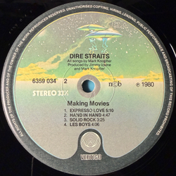 Виниловая пластинка Dire Straits - Making Movies LP