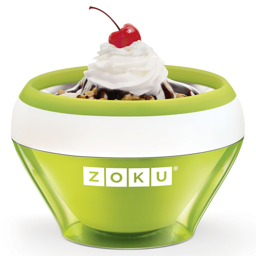Мороженица ice cream maker зеленая