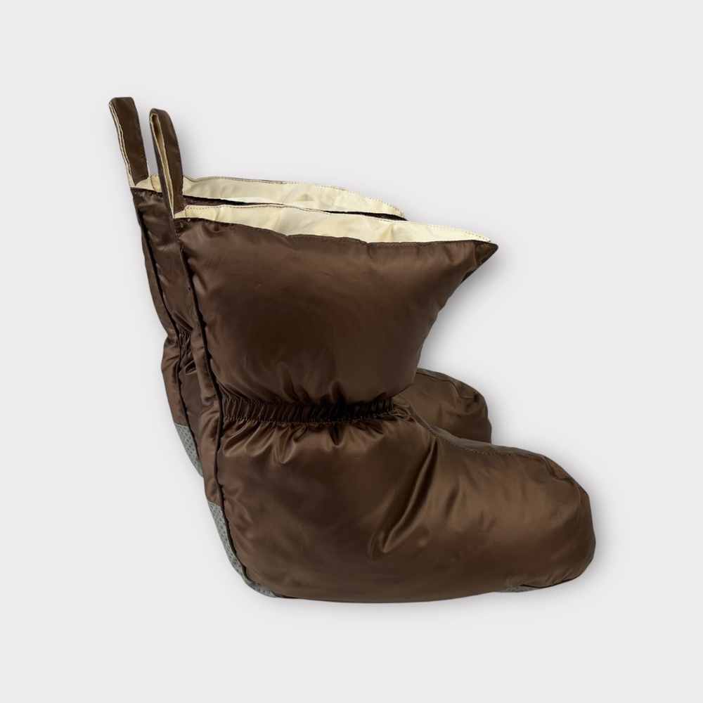 Сапожки-носочки пуховые German Grass Comfort Socks Travel Beige бежевые Бежевый