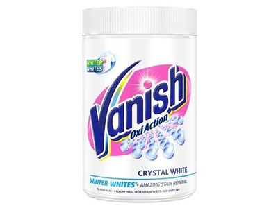Пятновыводитель Vanish Crystal White для белого белья 750 г (Из Финляндии)