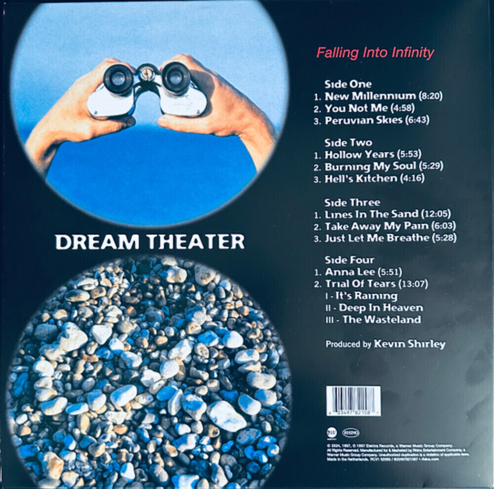 Dream Theater / Falling Into Infinity (Limited Edition)(Clear Vinyl)(2LP)