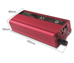 Инвертор 12V-220V 2600W красный розетка универсальная Lvyuan