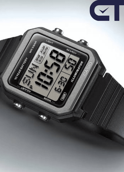 Casio W-221H-1B — унисекс наручные часы