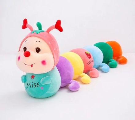 Мягкая игрушка Гусеница, 90 см
