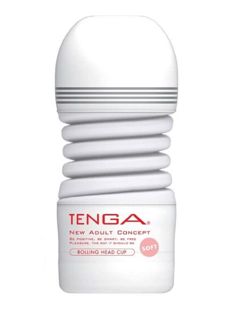 Мастурбатор Tenga Rolling Head Cup Gentle Вращающаяся Головка белый 15,5 см