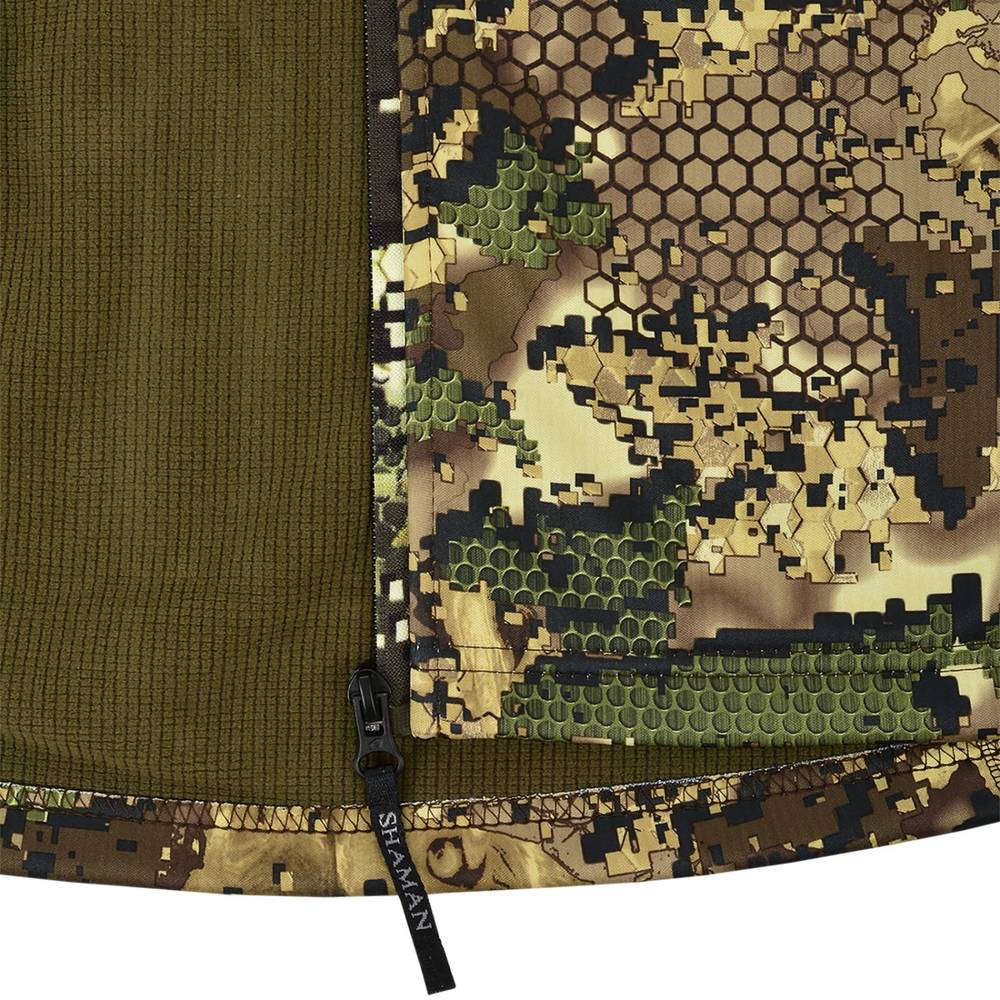 Толстовка мужская "Hunter", softshell, лес /forest, ХСН