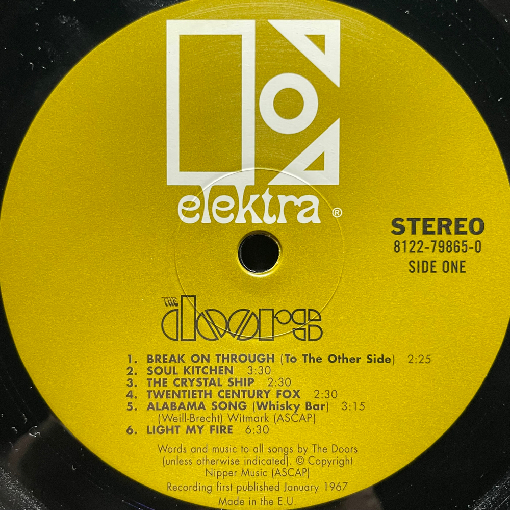 The Doors ‎– The Doors (Европа 2009г.)