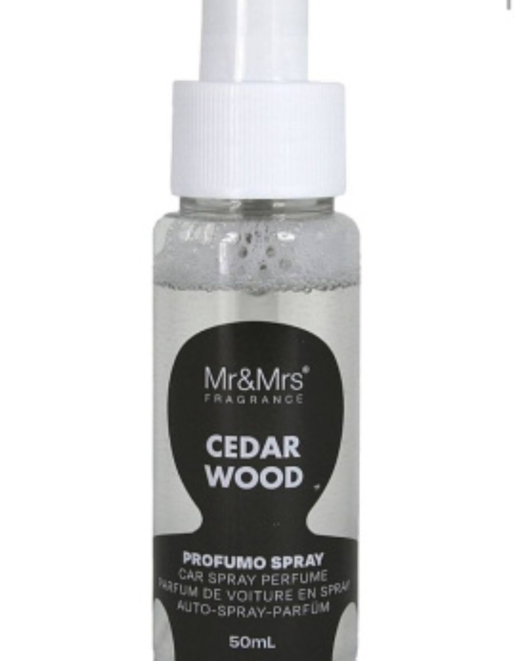 Mr&Mrs Fragrance Арома-спрей для автомобиля CEDAR WOOD | КЕДР 50мл