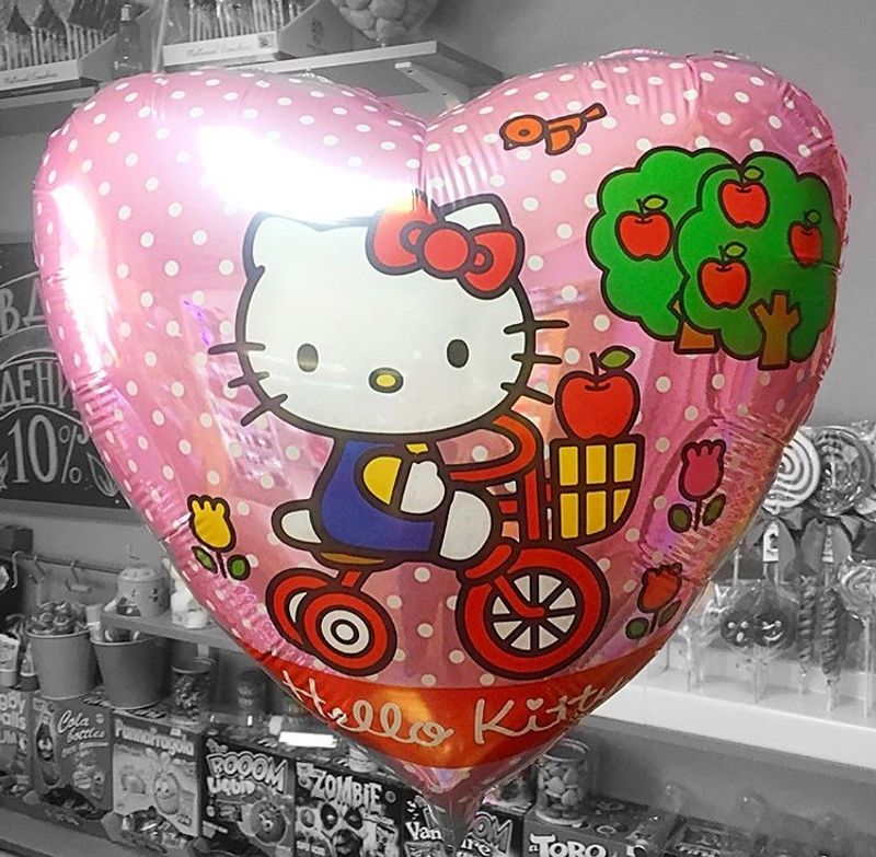 Фольгированный шар «Hello Kitty» #24888 Фольгированный шар «Hello Kitty» #24888