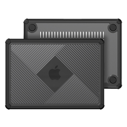 Двухкомпонентный защитный чехол тонированный для MacBook Pro 13.3 (2016-2021) от Dux Ducis, серии LCGH Series Protective Case