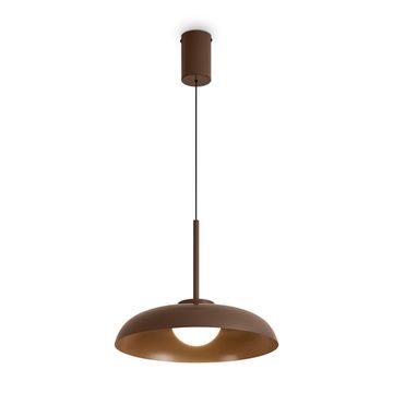 Светильник подвесной светодиодный 9W 2700-4000K FR5602PL-L5BR1 коричневый Movement Freya