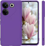 Мягкий Soft Touch чехол из силикона для TECNO CAMON 20 PRO 5G (не 4G!) с бархатной подкладкой