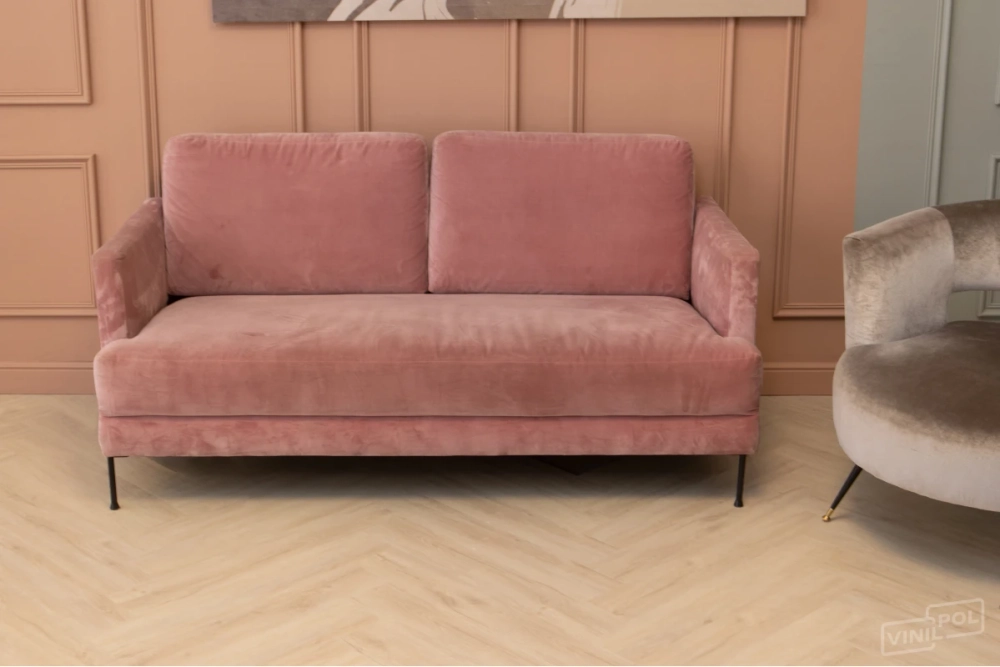 Кварц-винил SPC Vinilam VinilPol Herringbone 7 мм Паркет Руссо 1.355 м2
