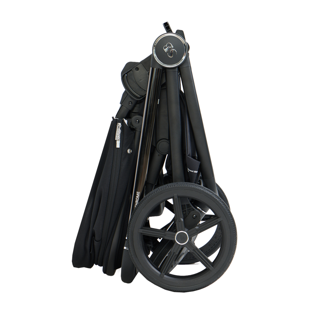 Коляска 2в1 SBL Elegante Chrome Black