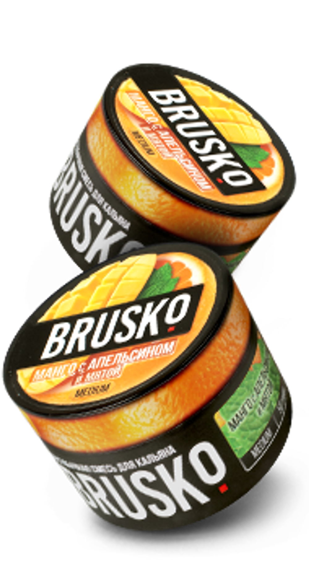 BRUSCO Medium - Манго с апельсином и мятой (50г)