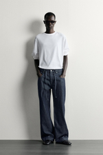 ДЖИНСЫ RELAXED FIT С ШВАМИ — ZARA