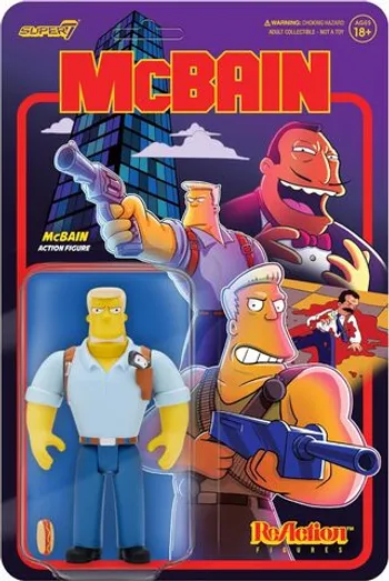 Фигурка Super7 - The Simpsons: McBain (W1)