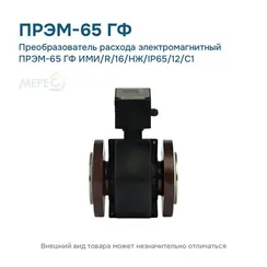 Преобразователь расхода электромагнитный ПРЭМ-65 ГФ ИМИ/R/16/НЖ/IP65/12/C1