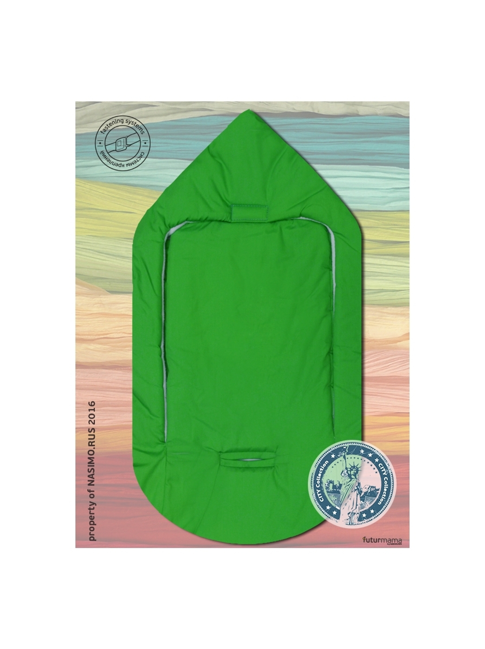 Конверт для автокресла Futurmama Fresh green