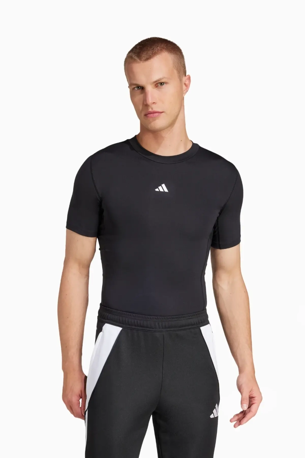 Термофутболка adidas Techfit SS - черный