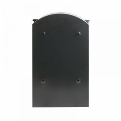 Ящик почтовый АЛЛЮР №4011 "Герб" черный