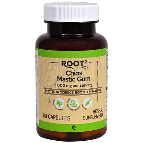 Vitacost, Root2, хиосская мастиковая смола, 60 капсул (500 мг в 1 капсуле)