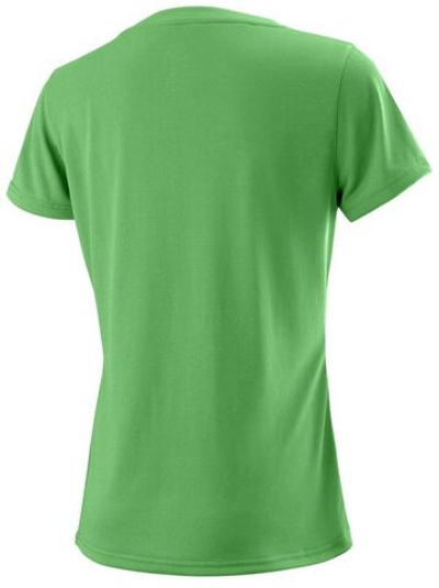 Женская футболка теннисная Wilson W Uwii Script Tech Tee - andean toucan