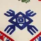 Подушка декоративная по мотивам чувашских орнаментов из коллекции cultural heritage, 45х45 см