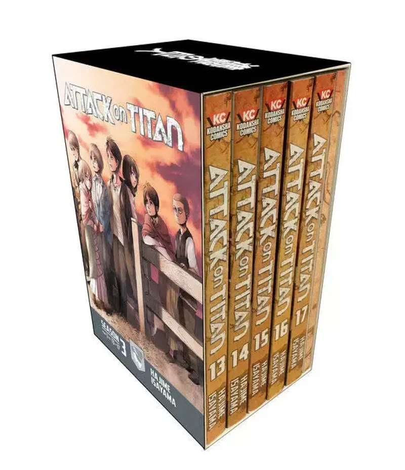 Attack on Titan Season 3 Part 1 Manga Box Set (Hajime Isayama) Атака Титанов 3 Часть 1 Бокс-сет