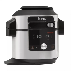 Мультиварка-Скороварка 12в1 Ninja OL650EU стальной/черный