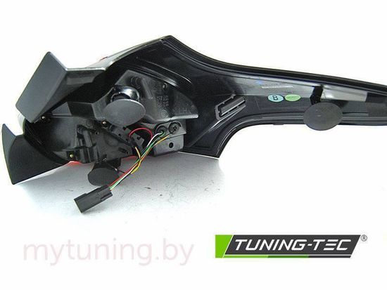 Задние фонари для Ford Focus III Hatchback (15-18) LED динамические черные темные