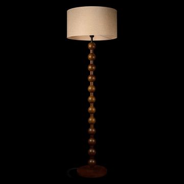 Торшер 1*Е27 10572F бежевый/коричневый Gwen LOFT IT