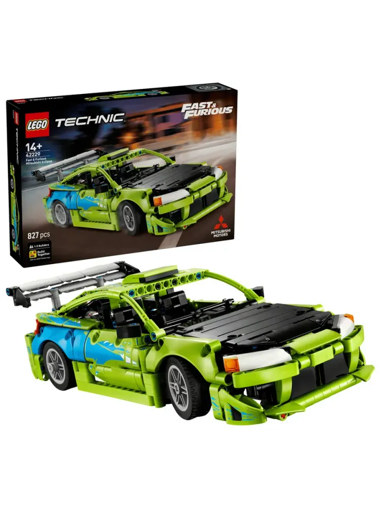 Конструктор Technic 42229 Mitsubishi Eclipse из "Форсаж"